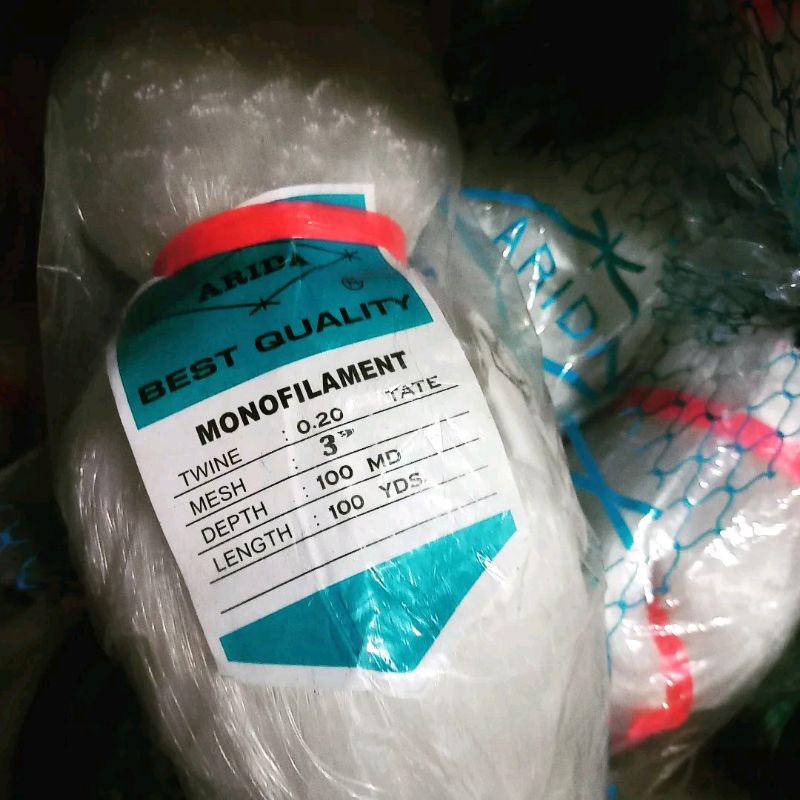 jaring arida 3 inchi 0.20 100md x 100 TATE