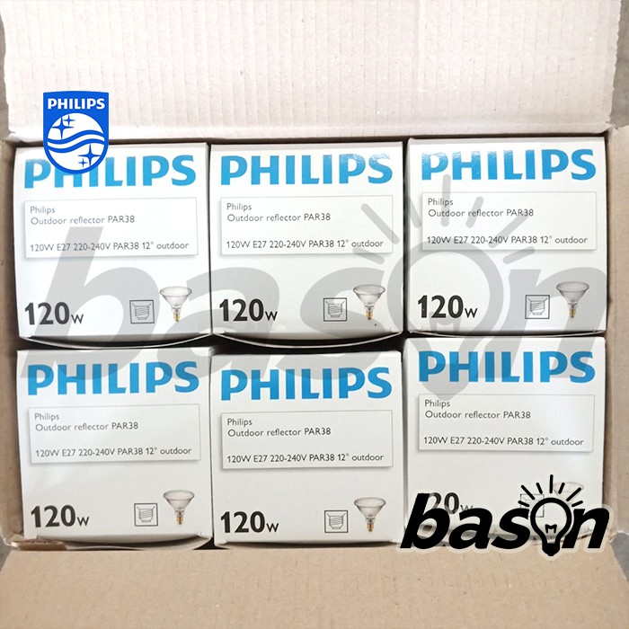 PHILIPS PAR38 EU Spot 120W E27 220-240V 12D SPOT | Lampu Sorot