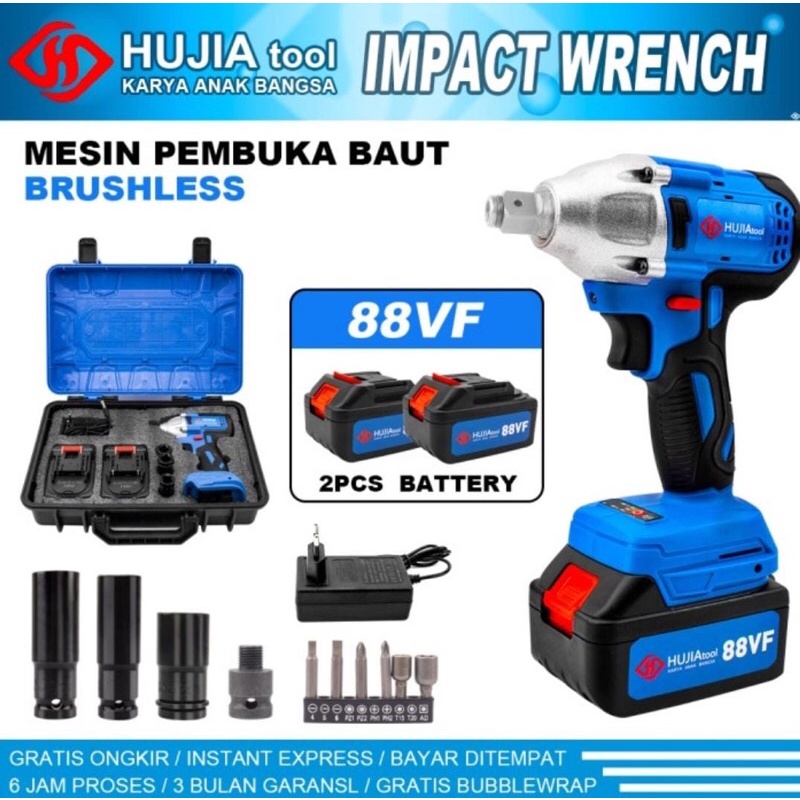 Mesin Bor Hujia Pembuk Baut 2 Battery