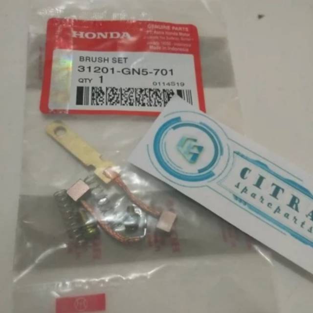arang stater kul starter grand supra