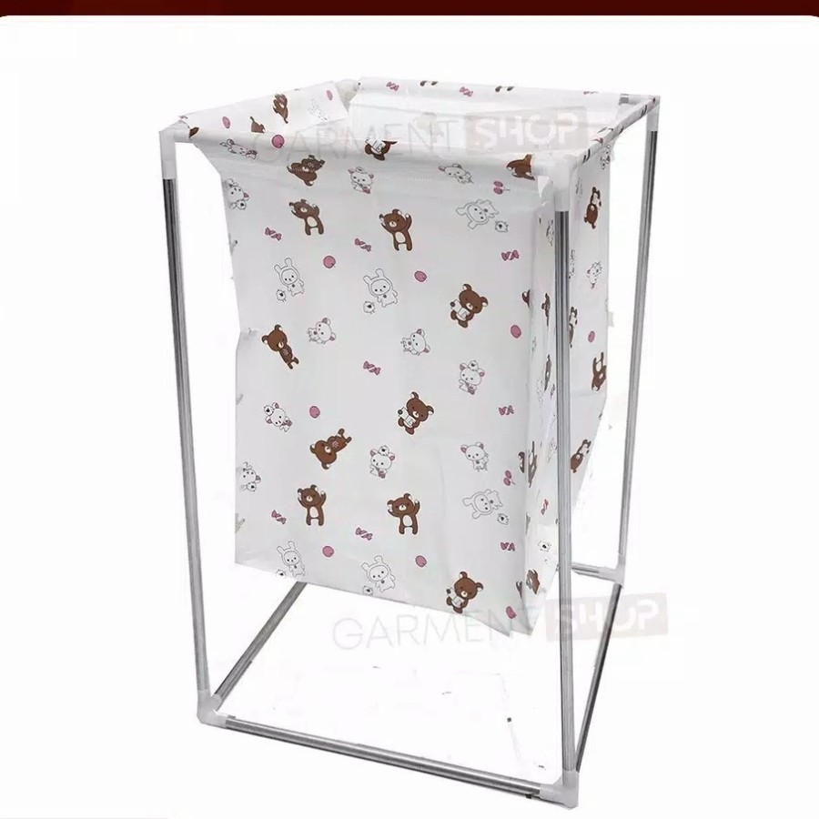 Keranjang Baju Cucian Pakaian Kotor Laundry Basket