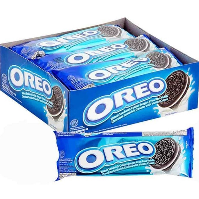 

Oreo Sandwich Sachet Original isi 12 Sachet X 6