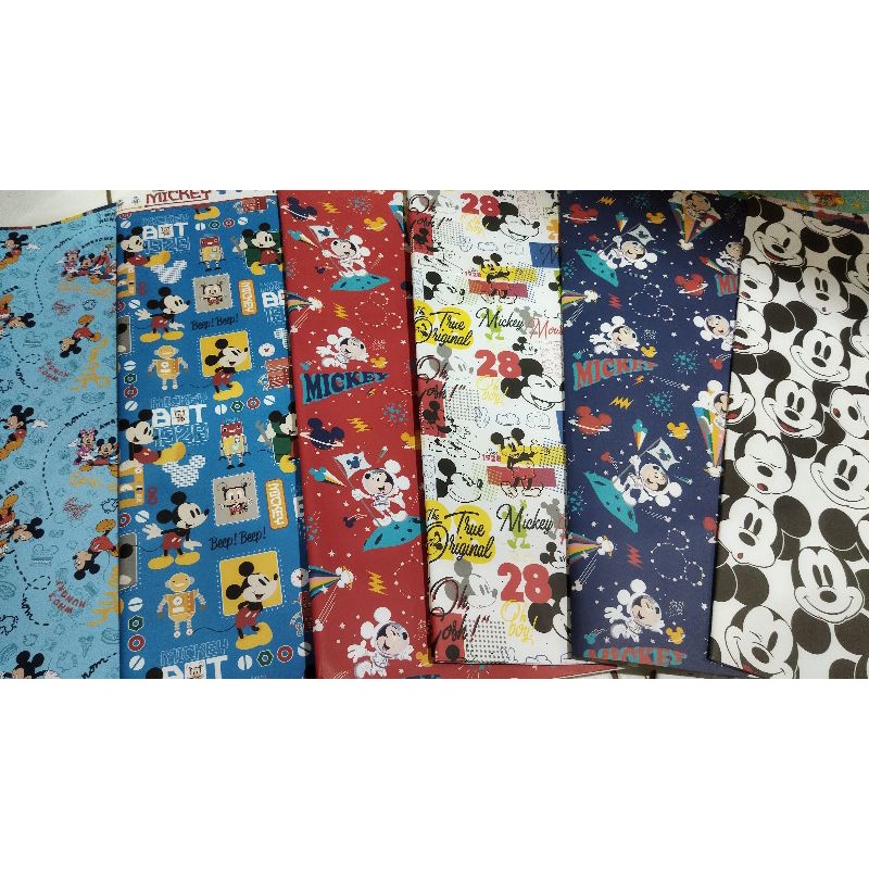 

min order 10pcs kertas kado sansanwawa motif mickey/minnie mouse
