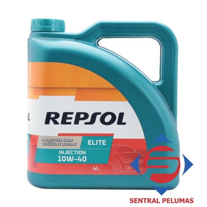 Oli Mobil Repsol Elite Injection (Semi Synthetic) 10W-40 [4 Liter]