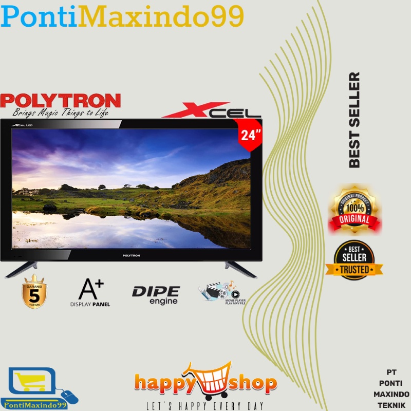 POLYTRON LED TV 24 INCH PLD24D1850