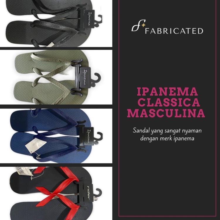 Laris HFHMP SANDAL JEPIT PRIA IPANEMA CLASSICA MASCULINA SANDAL FLIPFLOP PRIA Q42 Terbaru