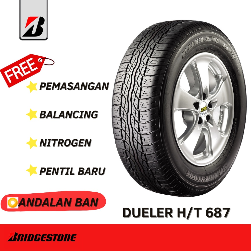 KUPON BAN BRIDGESTONE 205/70 R15 DUELER H/T D687