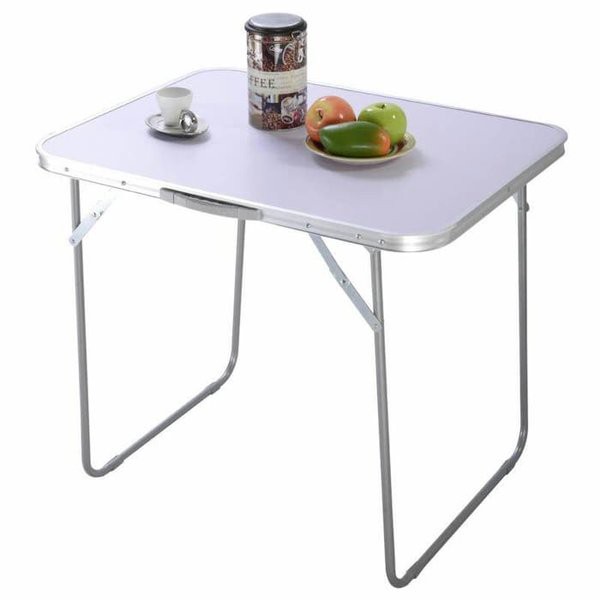 Meja Lipat Folding Foldable Koper Kecil 50x70cm Portable Untuk Piknik Camping Outdoor Praktis