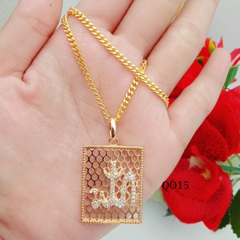 kalung xuping lapis emas