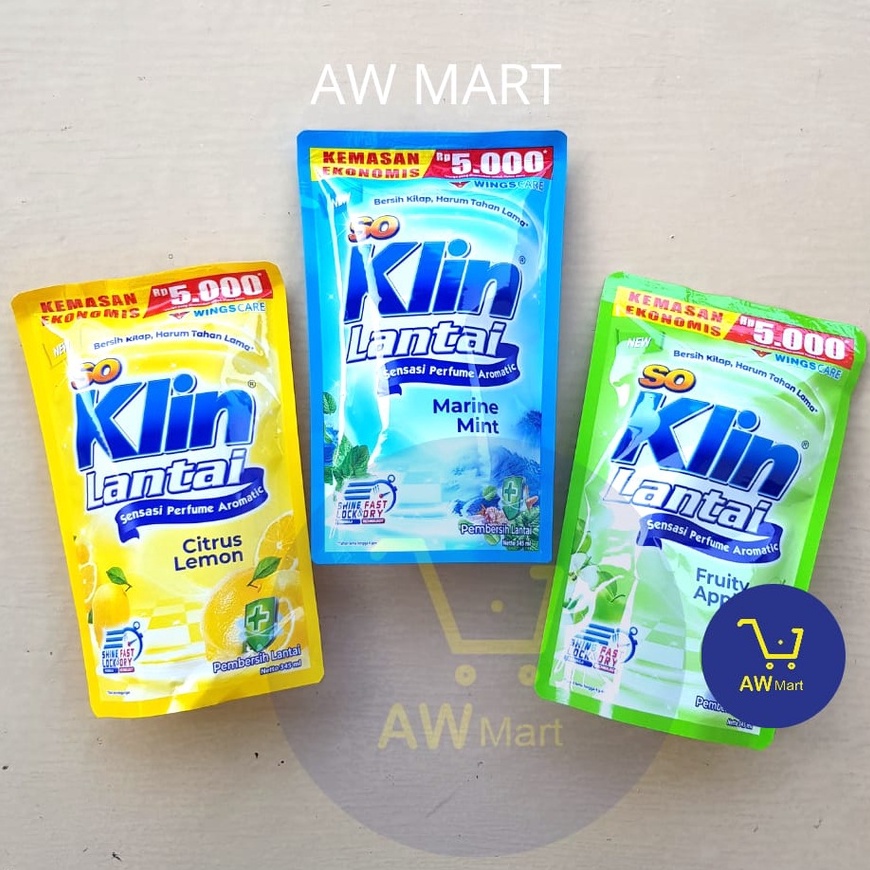 So Klin SOKLIN Lantai 345ml  (DARI PABRIK LANGSUNG) ALL Varian - Ecer Rp 5.000