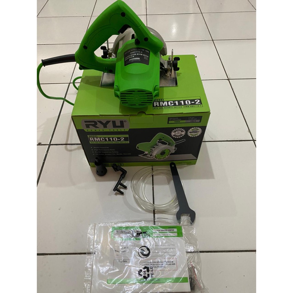 Mesin Potong Keramik Granit RYU 4" Inch RYU Marble Cutter RMC 110-2 Mesin Potong Keramik RYU