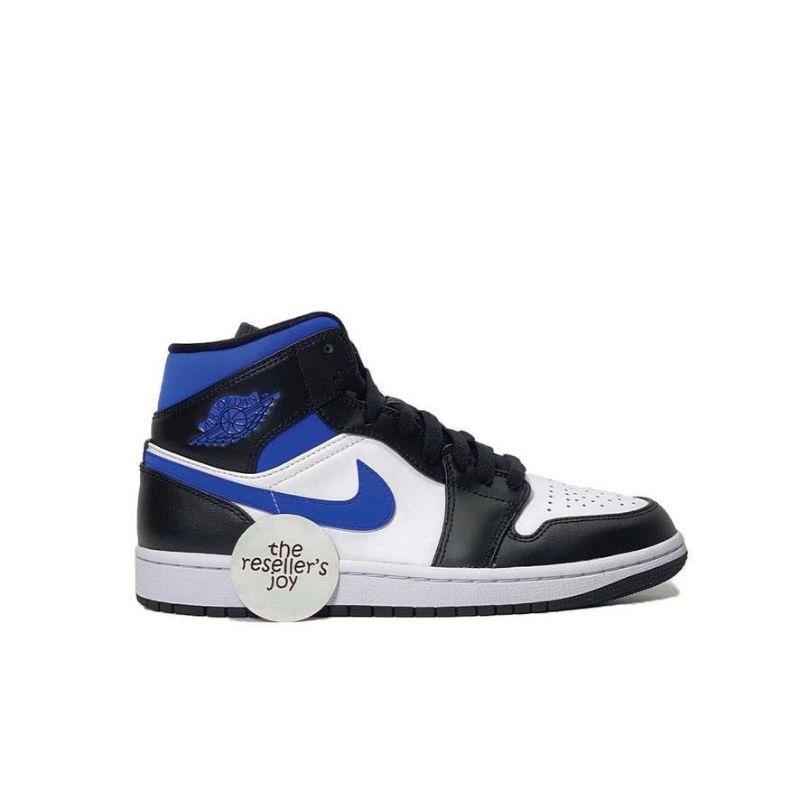 Nike Air Jordan 1 Mid Black Royal (100% AUTHENTIC)