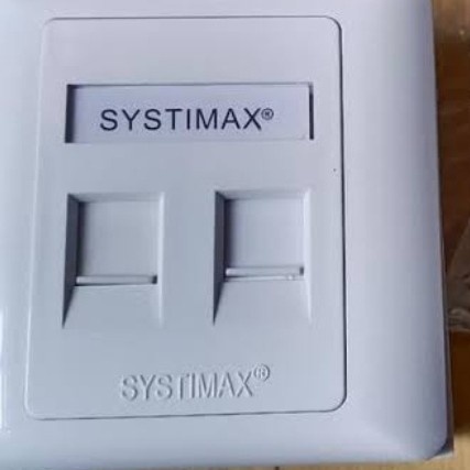 

database-buku- faceplat data systimax 2 hole -buku-database.