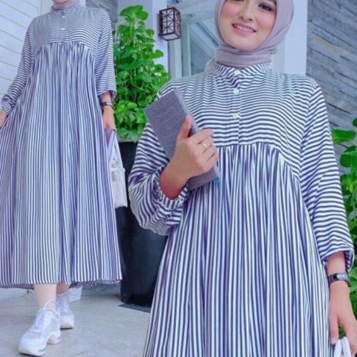 Baru JAWANI MIDI DRESS / DRESS MUSLIM BCB 