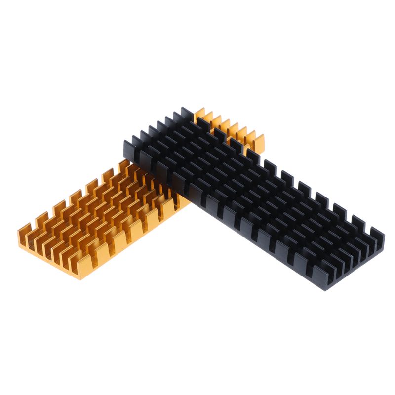 Cre Stylish Untuk M2 2280 SSD Heatsink Radiator Pembuangan Panas Aluminium Thermal Coo