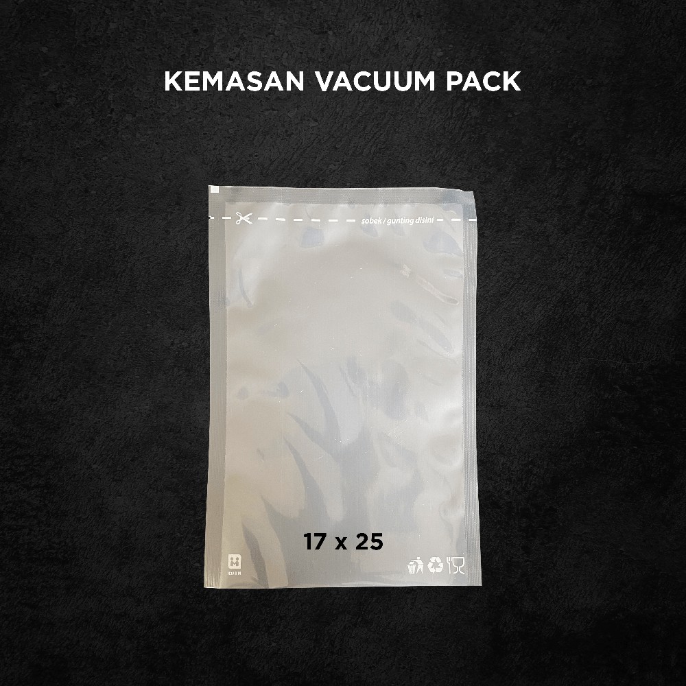 Jual Plastik Vacuum Vacum Vakum BAG POLOS Promo 17 Cm X 25 Cm Isi 100 ...