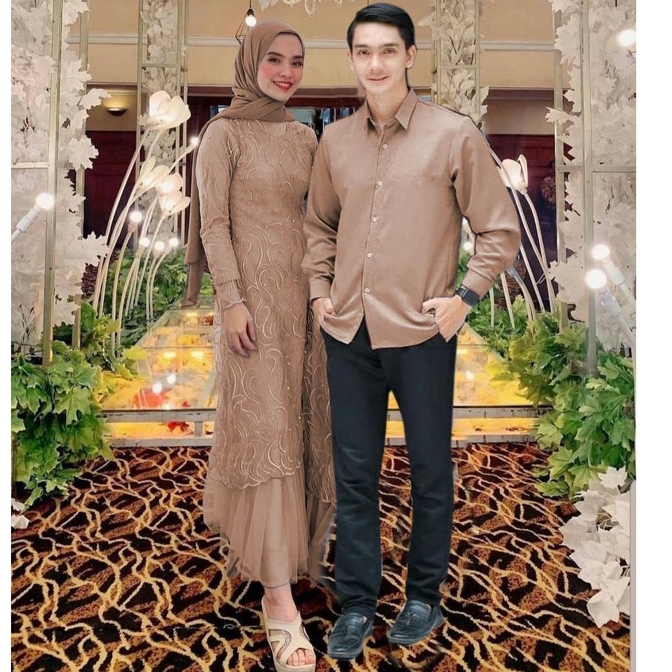 ヶ COUPLE GERALDINE/BAJU COUPLE TERBARU/BAJU COUPLE KONDANGAN/MAXI BRUKAT COUPLE/BAJU COUPLE KEKINIAN