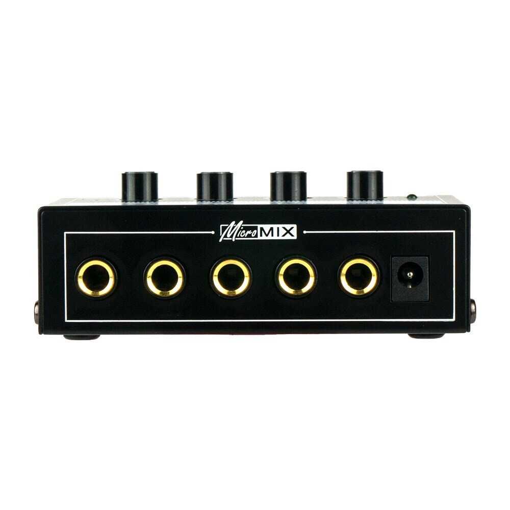 Professional Ultra compact Karaoke Mixer Amplifier 4CH Podcast Microphone Ampli 4 Channel Desain Portabel Berkualitas