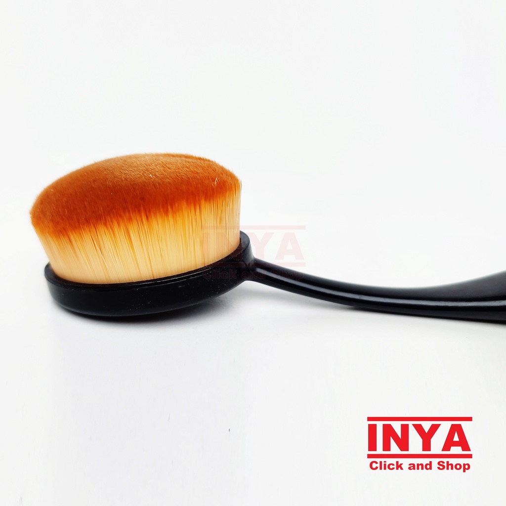 KUAS OVAL BLENDING BRUSH FOUNDATION BESAR - Alat Makeup