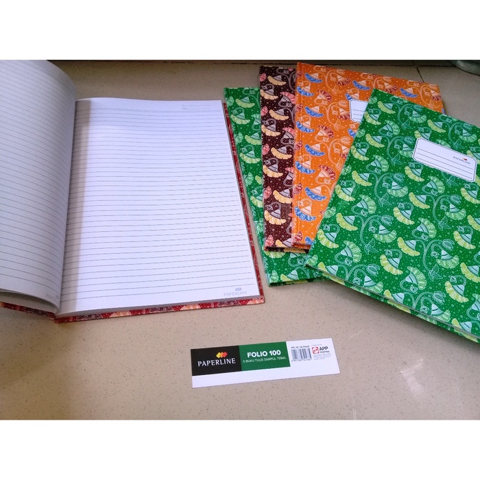 

Murah Buku Tulis Hard Cover Folio 100 Lembar - Paperline Murah