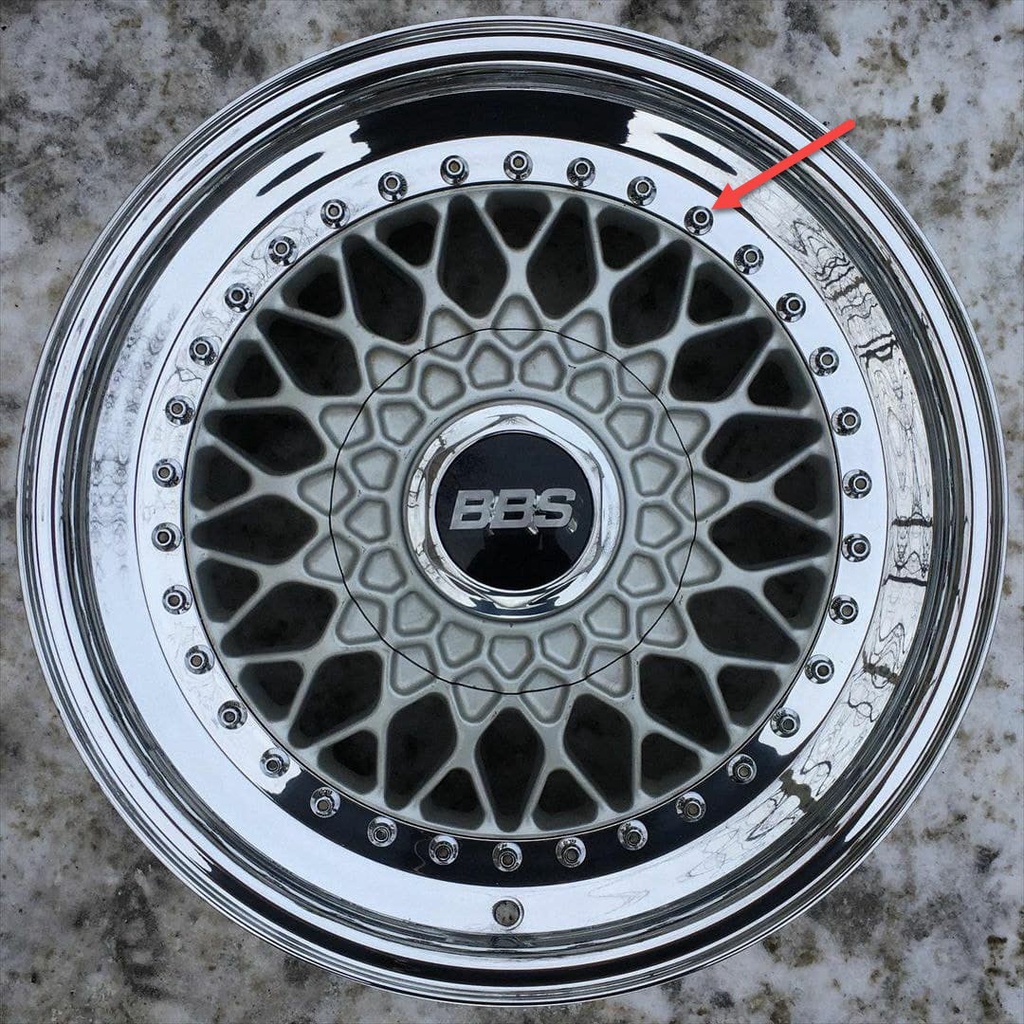 GROSIR [SE] Baut Baud Rivet ripet Velg Pelek BBS, OZ, WM, Kranze, Rotiform, SSR, BMW Compotiv dll