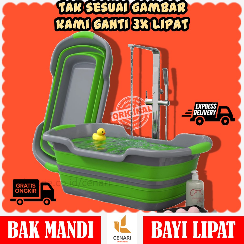  Bak  Mandi  Bayi Lipat Ember Anak Baru Lahir Murah Portable  