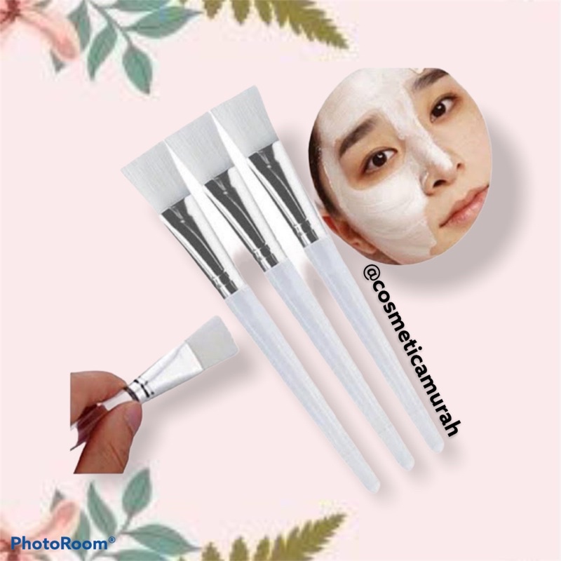 Kuas masker bening