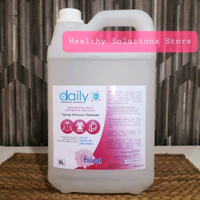 DESINFEKTAN DAILY DISINFEKTAN ANTISEPTIC 5 LITER KHUSUS UNTUK PAKAIAN