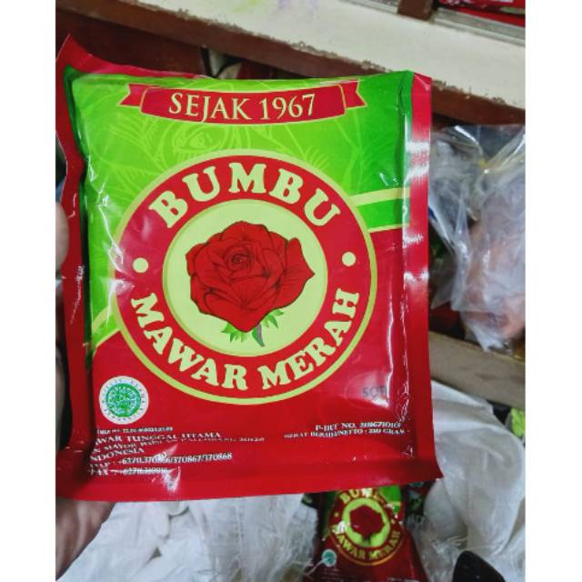 

Bumbu sop mawar 250 gram