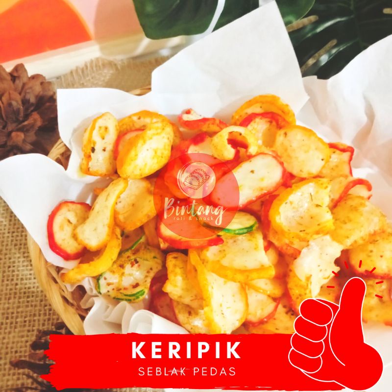 

Keripik Seblak Pedas 500 Gr