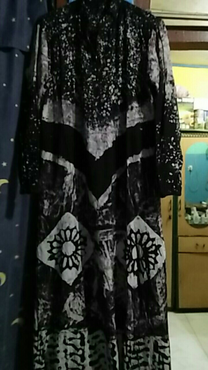 Gamis Twill Rayon Cap Malaman / Gamis Batik Pekalongan