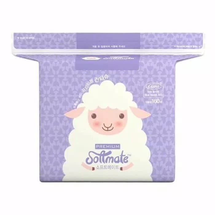 Makassar! Softmate Premium Tissue Wipes (160 LBR )