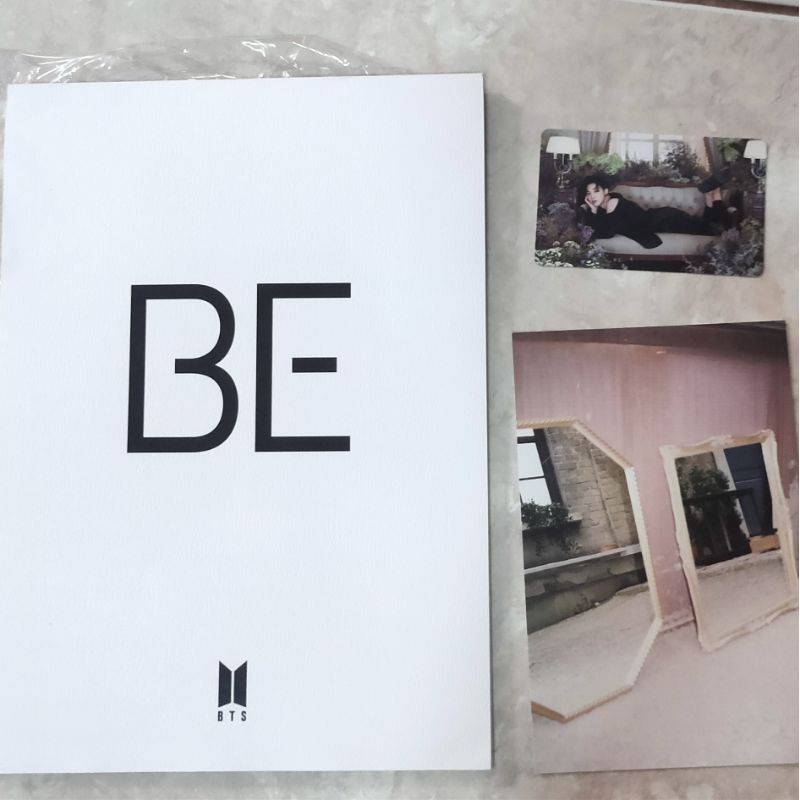 Sharing Album BTS BE - Weverse Gift Note Only dan Jimin Set [BOOKED]