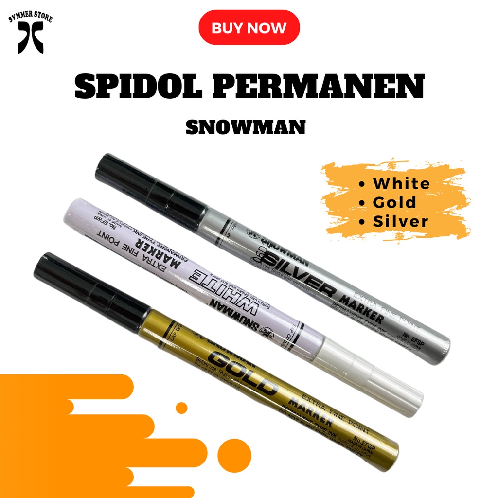 

[PROMO] SPIDOL PERMANENT PAINT MARKER SNOWMAN