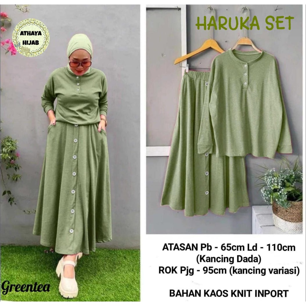 HARUKA SET ROK ORIGINAL ATHAYA