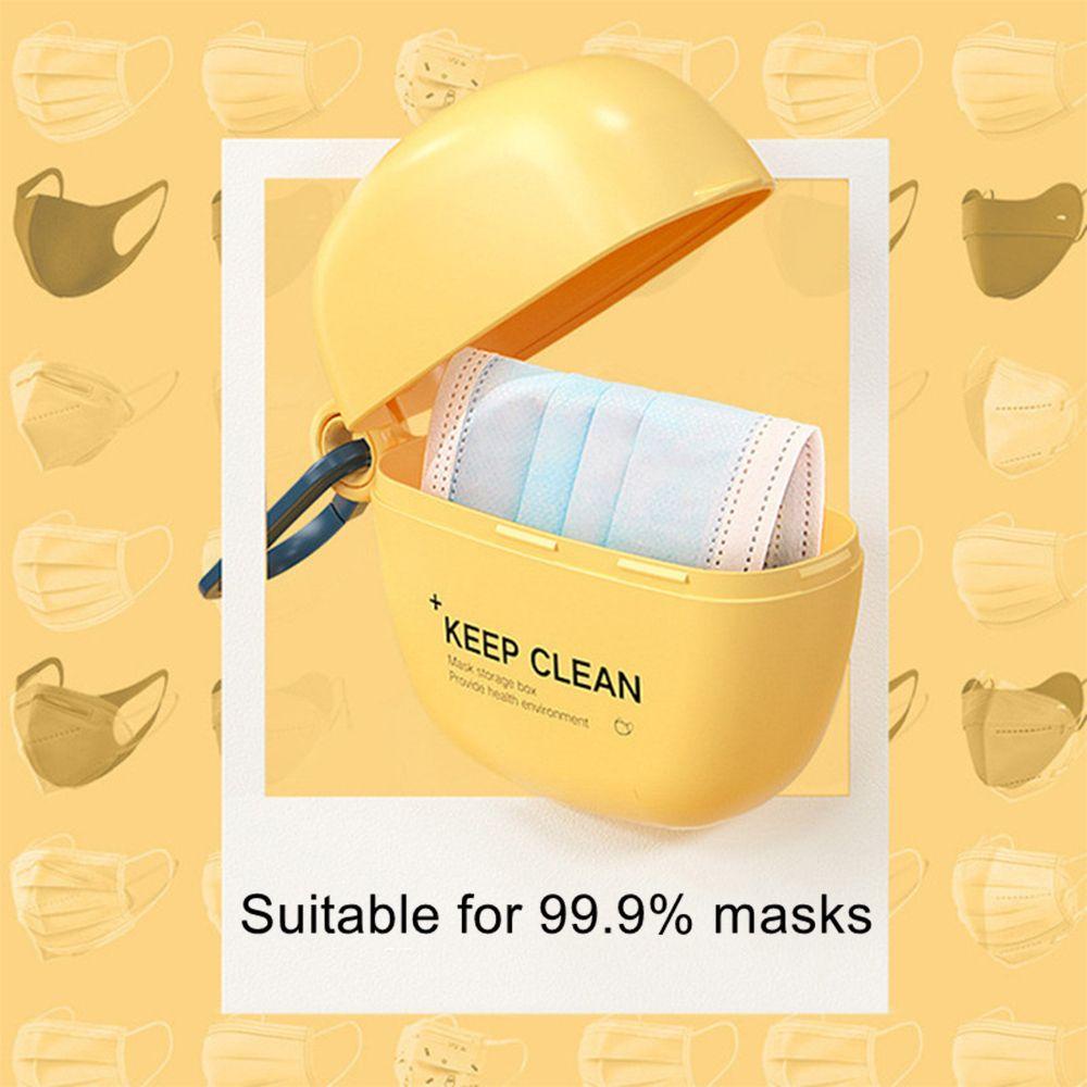 R-FLOWER Kotak Penyimpanan Siswa Kartun Kreatif Holder Tahan Debu Kotak Tahan Lembab