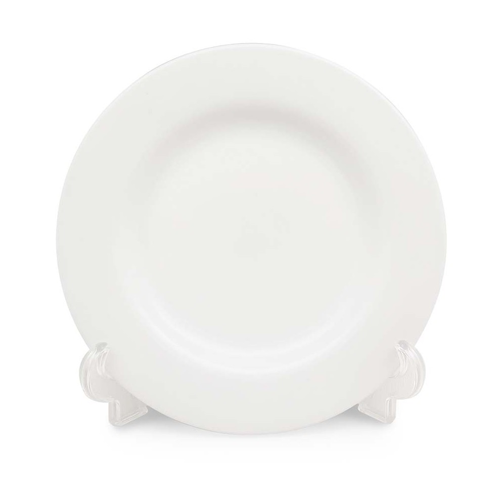 JAVA Piring Putih 16 cm Bali Rim