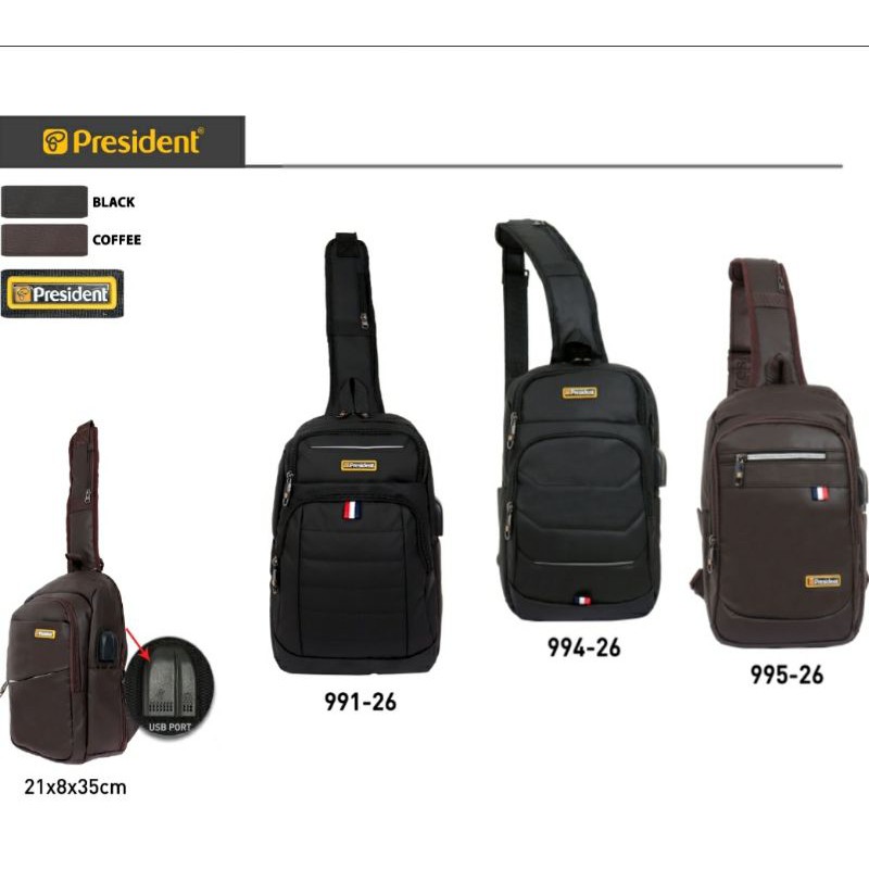 tas selempang president ori 991, 994, 995