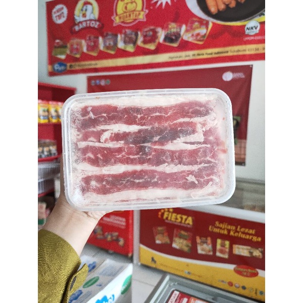 

Slice US Beef 500gr