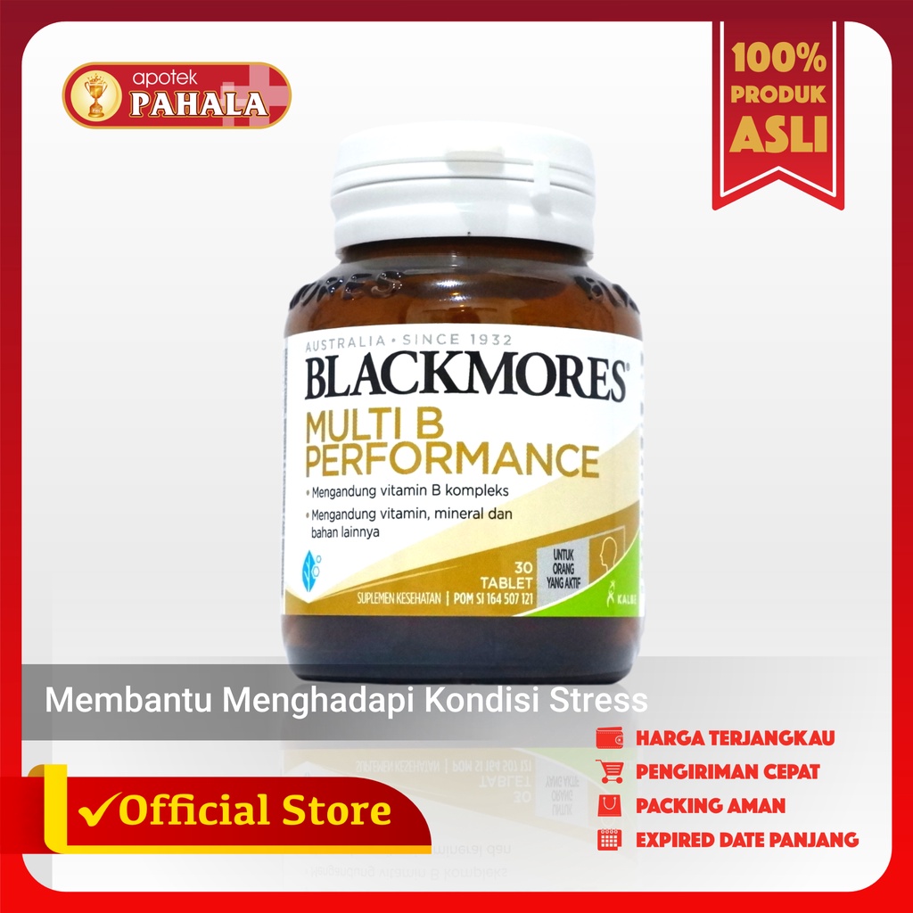 Jual Blackmores Multi B Performance (30) | Shopee Indonesia