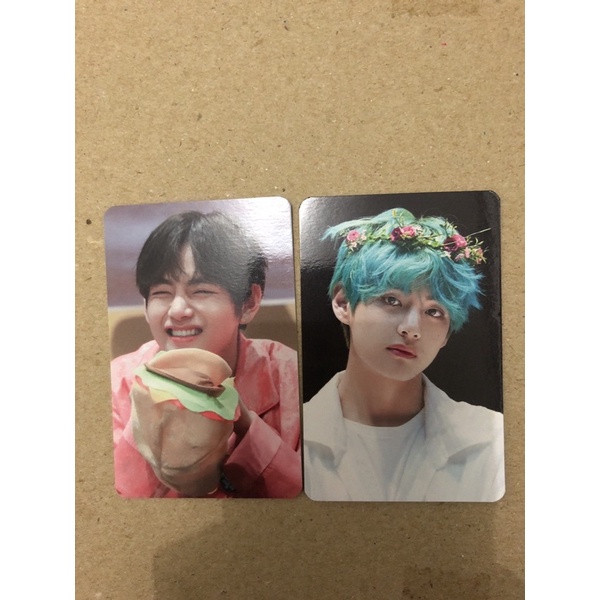 READY INA PHOTOCARD FANMADE FANSITE NUNA V TAEHYUNG BTS