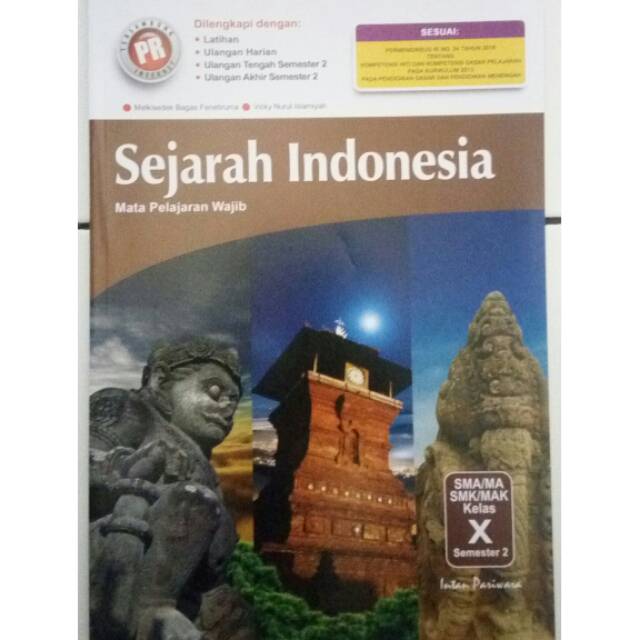 Lks Pr Sejarah Wajib Sma Kelas X Semester 2 K13n Shopee Indonesia