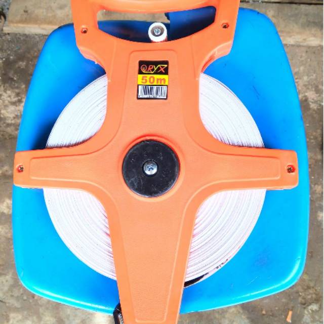 meteran tancap / tanah 50 meter