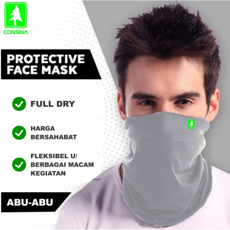 Buff masker berkendara masker gowes pendaki gunung