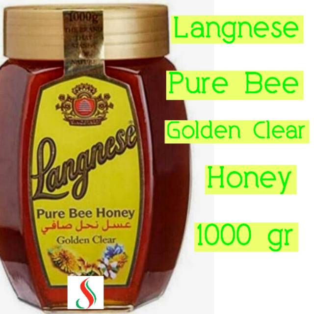 Langnese Pure Bee Golden Clear Honey 1000 gr (madu)