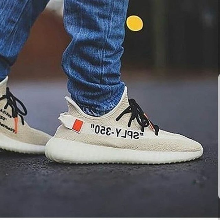 yeezy collab off white