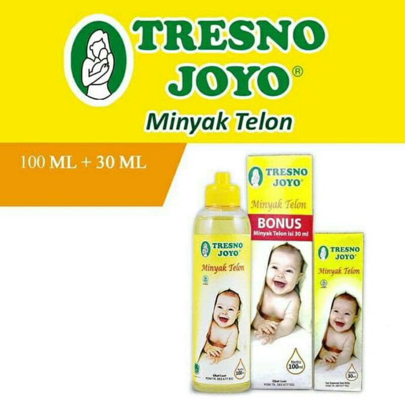 TRESNOJOYO MINYAK TELON 100ML + 30ML