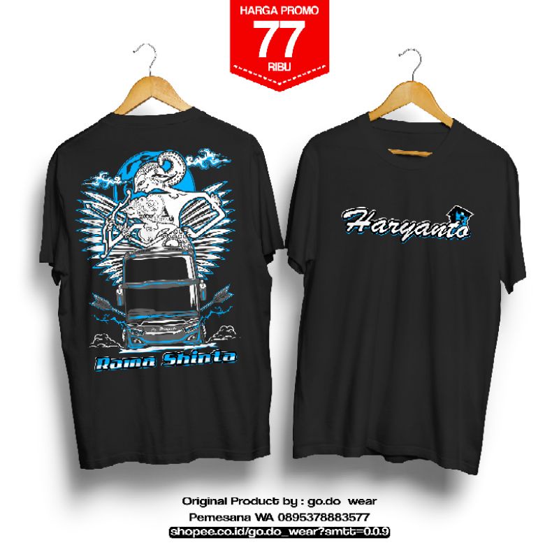 kaos bus haryanto "rama shinta"