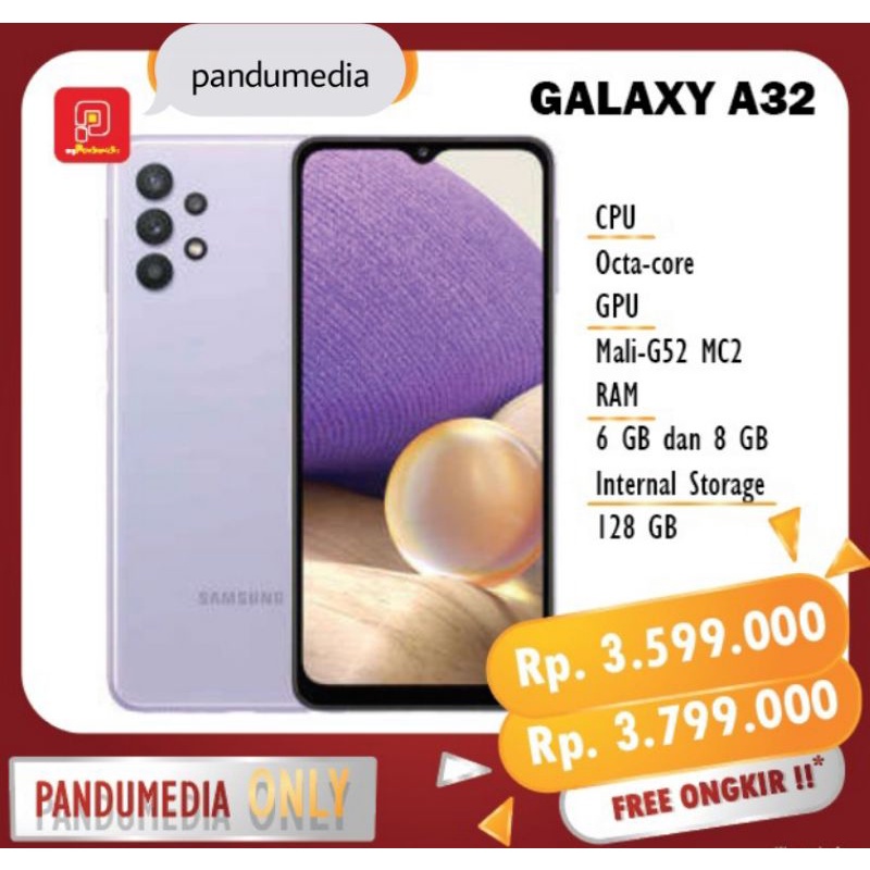 SAMSUNG GALAXY A32 RAM 6/128