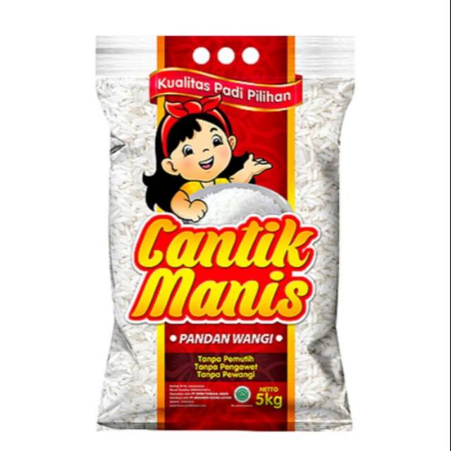 BERAS CANTIK MANIS PANDAN WANGI 5 KG